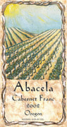 Abacela Cabernet Franc 2002 Front Label