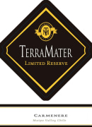 TerraMater Limited Reserve Carmenere 2013 Front Label