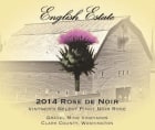 English Estate Winery Rose De Noir 2014 Front Label