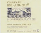 Thunevin Saint-Emilion Grand Cru Chateau Bel-Air-Ouy 2002 Front Label