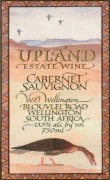 Upland Organic Estate Cabernet Sauvignon 2003 Front Label