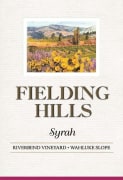 Fielding Hills Winery Riverbend Vineyard Syrah 2009 Front Label