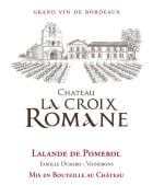 Chateau La Croix Romane Lalande de Pomerol 2014 Front Label