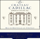 Vignobles Lesgourgues Chateau Cadillac Blanc 2011 Front Label