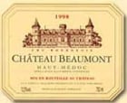 Chateau Beaumont  1998 Front Label