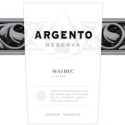 Argento Reserva Malbec 2016 Front Label