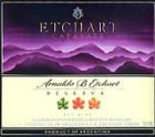 Etchart Arnaldo B. Etchart Reserva 1997 Front Label