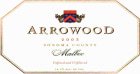 Arrowood Malbec 2003 Front Label