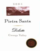 Pietra Santa Dolcetto 2004 Front Label