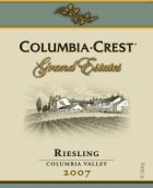 Columbia Crest Grand Estates Riesling 2007 Front Label