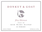 Donkey & Goat  Five Thirteen 2010 Front Label