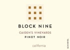 Block Nine Pinot Noir 2010 Front Label