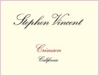 Stephen Vincent Crimson Red Blend 2011 Front Label