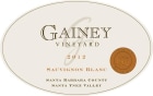 Gainey Sauvignon Blanc 2012 Front Label