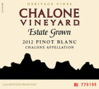 Chalone Estate Grown Pinot Blanc 2012 Front Label
