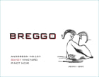 Breggo Cellars Savoy Vineyard Pinot Noir 2012 Front Label