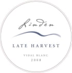 Linden Vineyards Late Harvest Vidal 2008 Front Label