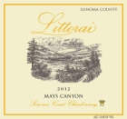 Littorai Mays Canyon Chardonnay 2012 Front Label