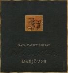 Darioush Signature Shiraz 2013 Front Label