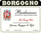 Borgogno Barbaresco 1987 Front Label