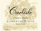 Carlisle Compagni Portis White Wine 2010 Front Label