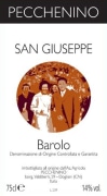 Pecchenino Barolo San Giuseppe 2011 Front Label