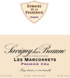 Domaine de la Vougeraie Savigny-les-Beaune Les Marconnets Premier Cru 2012 Front Label