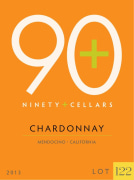 Ninety Plus Cellars Lot 122 Chardonnay 2013 Front Label