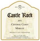 Castle Rock Central Coast Merlot 2011 Front Label