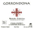 Doniene Gorrondona Bizkaiko Txakolina Tinto 2013 Front Label