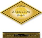 Arboleda Carmenere 2000 Front Label