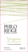 Philo Ridge Vineyards Nelson Ranch Viognier 2013 Front Label