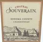 Chateau Souverain Sonoma County Chardonnay 2001 Front Label