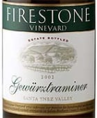 Firestone Gewurztraminer 2001 Front Label