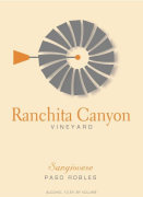 Ranchita Canyon Vineyard Sangiovese 2008 Front Label