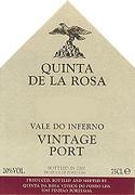 Quinta de la Rosa Vale Inferno 1999 Front Label