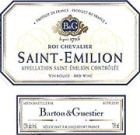 Barton & Guestier St. Emilion 2001 Front Label