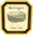 Beringer Knights Valley Alluvium Blanc 2001 Front Label