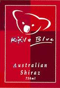 Koala Blue Shiraz 2001 Front Label