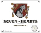 Seven of Hearts Gran Moraine Chardonnay 2013 Front Label