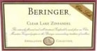 Beringer Clear Lake Zinfandel 1999 Front Label