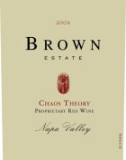 Brown Estate Chaos Theory 2004 Front Label