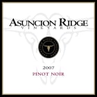 Asuncion Ridge Vineyards Pinot Noir 2007 Front Label