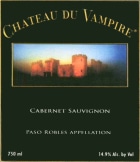 Vampire Vineyards Chateau du Vampire Cabernet Sauvignon 2009 Front Label