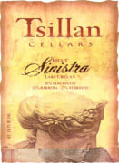 Tsillan Cellars Estate Sinistra 2010 Front Label