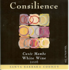 Consilience Cuvee Mambo White Wine 2006 Front Label