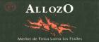 Allozo Merlot de Finca Loma los Frailes 2008 Front Label