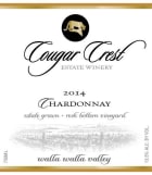 Cougar Crest Chardonnay 2014 Front Label