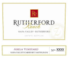 Rutherford Ranch Abela Vineyard Cabernet Sauvignon 2013 Front Label