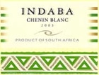 Indaba Chenin Blanc 2003 Front Label